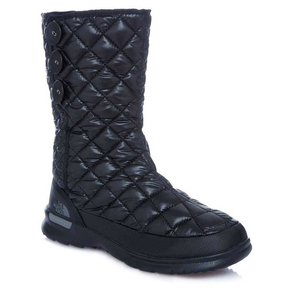 The North Face Shoes - The NorthFace Thermoball Button Up Boots Black 9